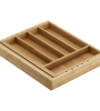 Expandable Bamboo Flatware Tray